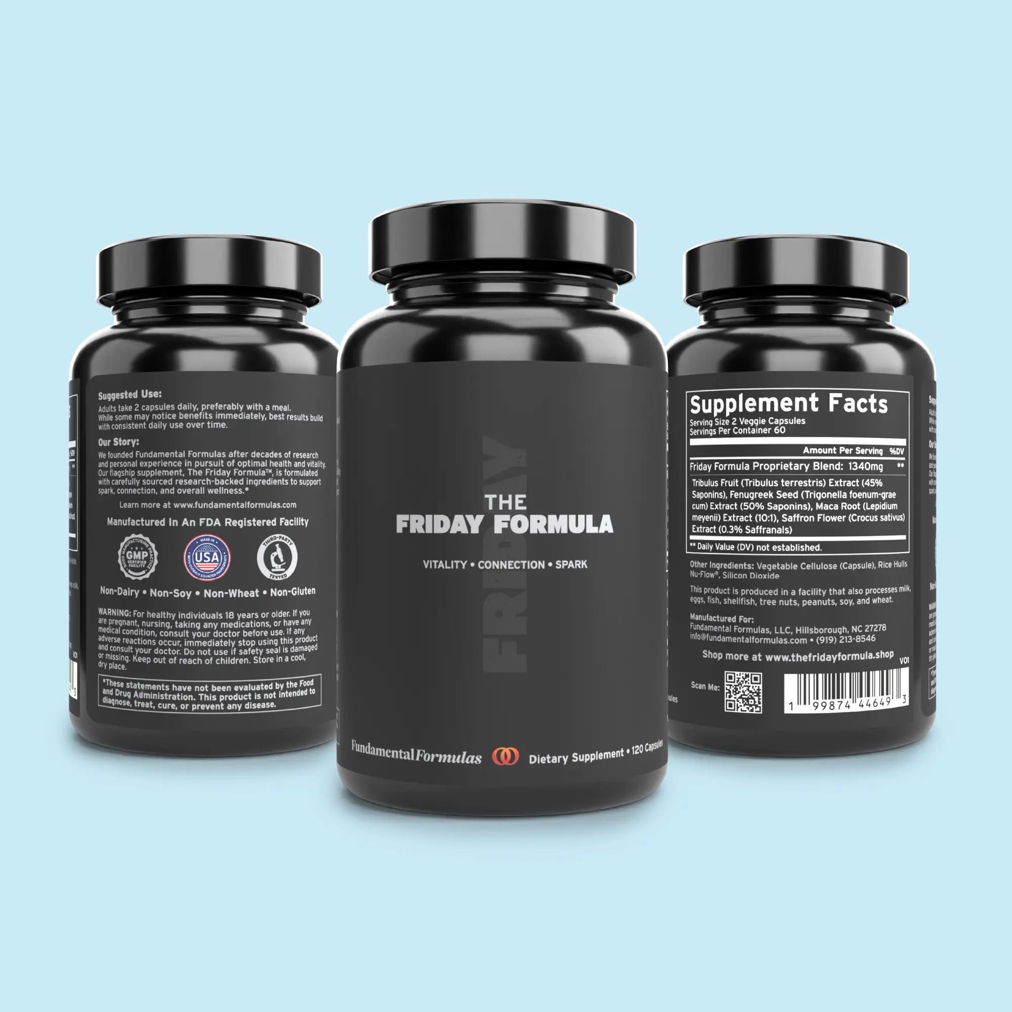 The Friday Formula - Relationship Wellness Supplement - Mood, Energy & Stress Support