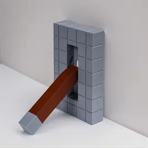 Gaming Flip Handle Light Switch Cover Plate, Dual-Function Wall Protector & Entertainment Space Props, Easy-Install Accessories for Bedroom, Living Room, Kitchen, Roleplay & Puzzle Room Decor, Decorative, Home