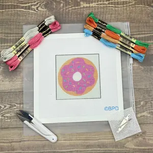 Doughnut Needlepoint Kit