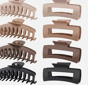 Cute Hair Clips for Women 4.3 Inch Large Claw With Thin Thick