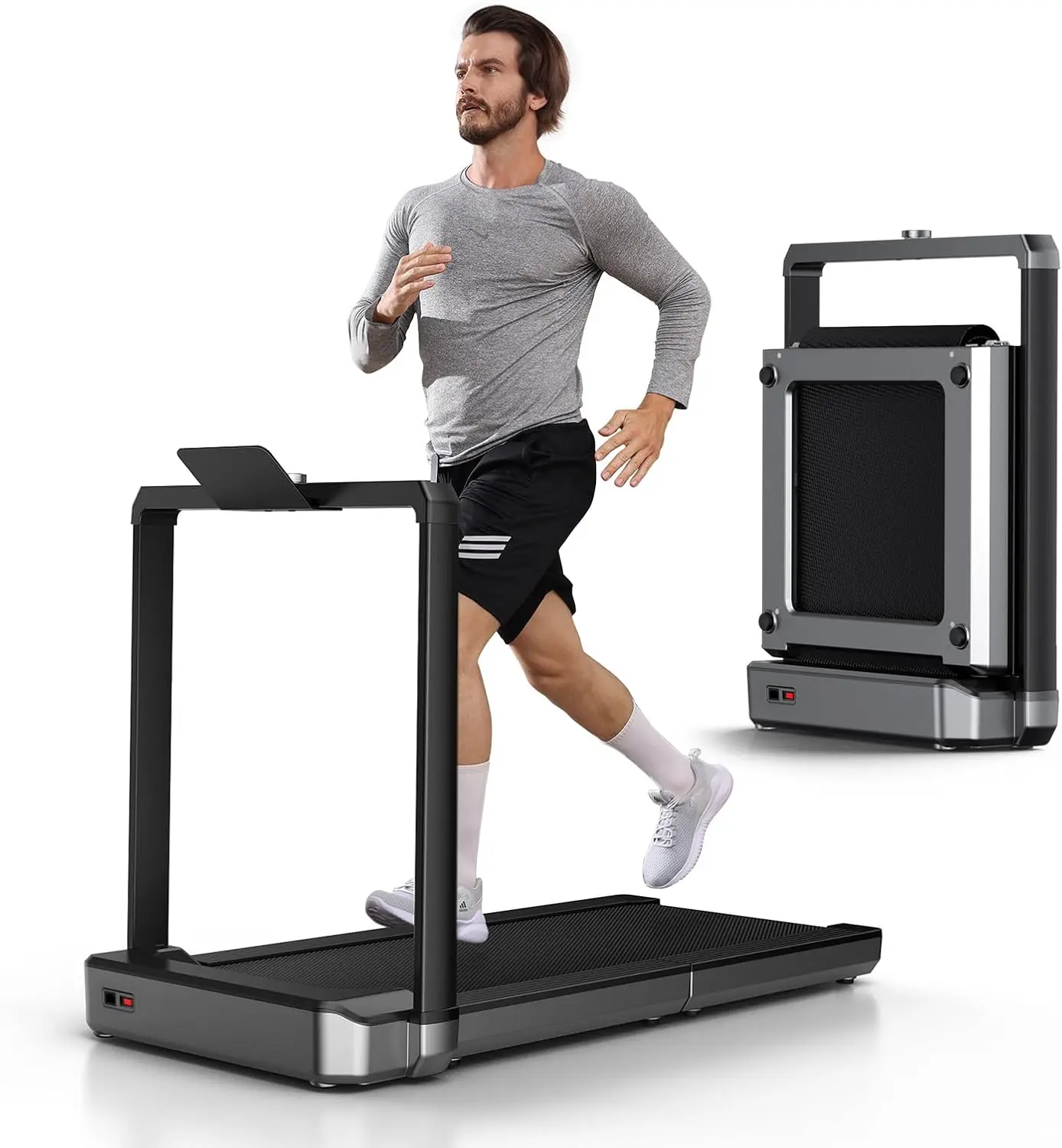 Walking Pad X25 Series Premium Smart Vertical Fold Treadmill, Low Noise Motor LED Display, 300lbs Capacity, No Assembly Home Workouts#HomeGym #FitnessTreadmill #WalkingPad #PremiumFitness