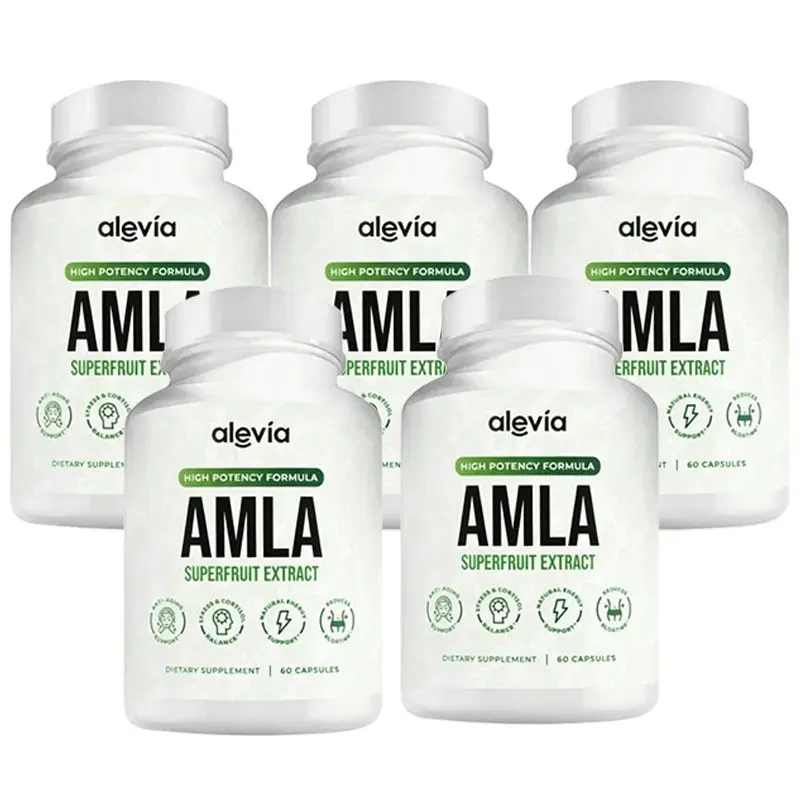5 Bottles = 300 Capsules