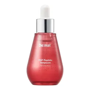 De:maf EGF Peptide Ampoule for Cell-Repair, Korean Skincare, 1.86 fl oz, with Collagen, Hyaluronic Acid, and Evening Primrose Extract for Skin Elasticity and Renewal - Serums