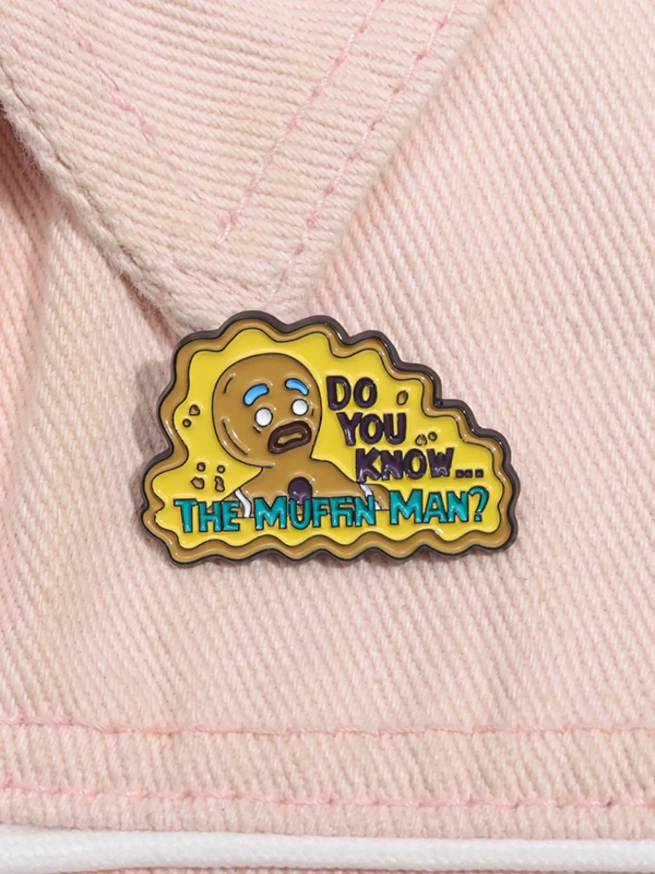 【BUY 1 GET 1 FREE】Cartoon Sad Gingerbread Man Design Brooch, Cute Letter Pattern Enamel Pin Suitable for Backpacks, Jeans, Scarves, Hats Decoration, Casual Alloy Jewelry for Men & Women