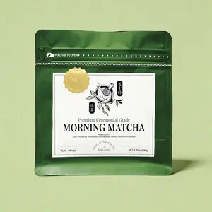 CHALENDAR MORNING MATCHA – Premium Ceremonial Grade Matcha, Pure Green Tea Powder, 1 Pack / 100g,Cold Brew Tea,Hot Brew Tea 1/2/3Pack