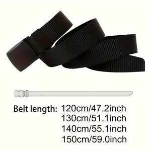 Men's Belt Canvas Automatic Buckle Belt Outdoor Multifunctional Tactical Nylon Belts Hunting Belt Accessories