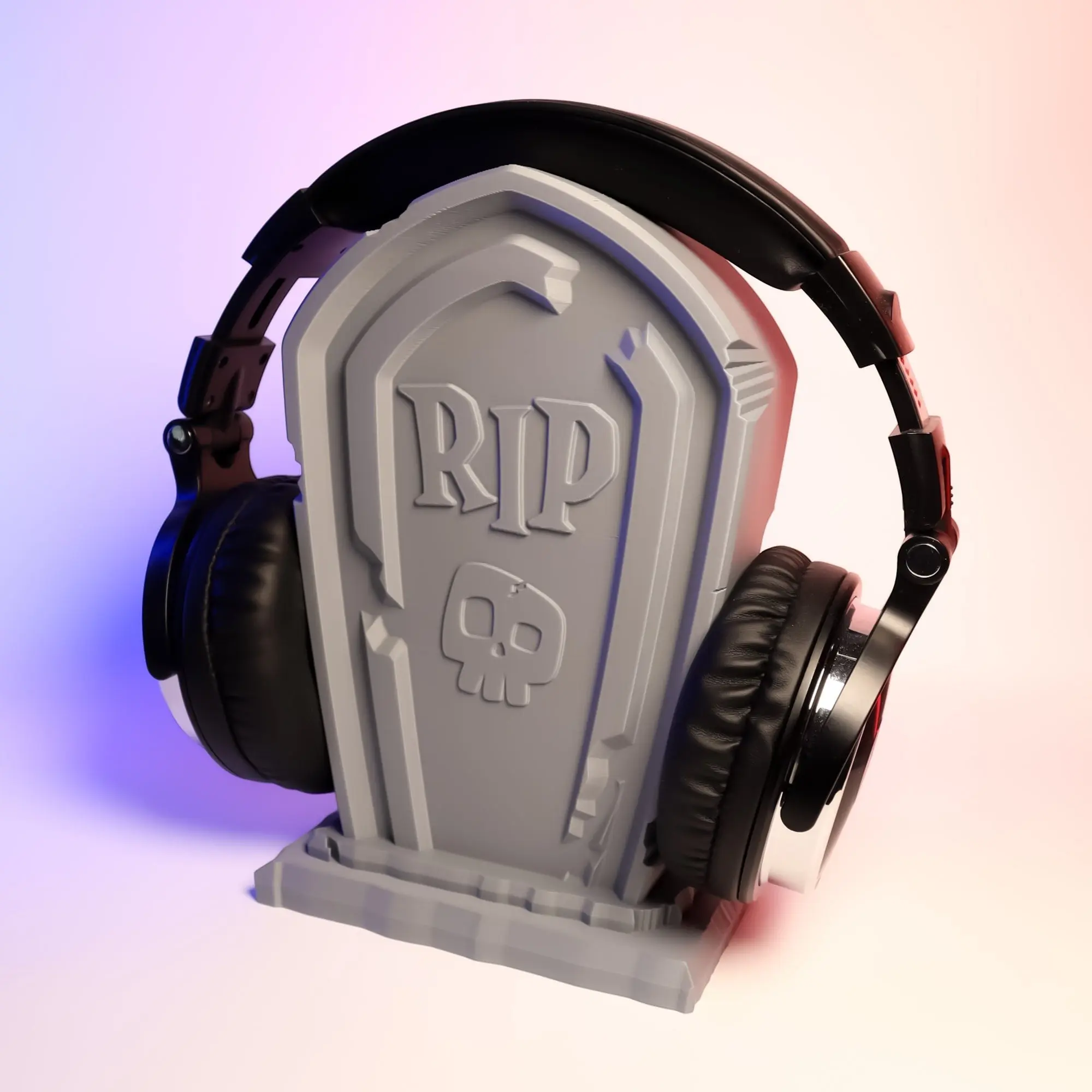 Tombstone Headphone Stand, Tech Accessories, Headset Accessories for Phone & Electronics