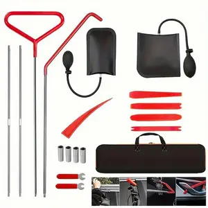 Portable Professional Automotive Toolkit with Storage Bag - Automotive Inspection Tools, Hardware Tools, Equipment, Emergency Door Dent Fixer for Car, Truck Maintenance