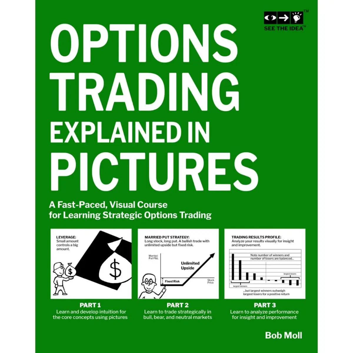 Options Trading Explained in Pictures: A Fast-Paced, Visual Course for Learning Strategic Options Trading Paperback – August 9, 2024