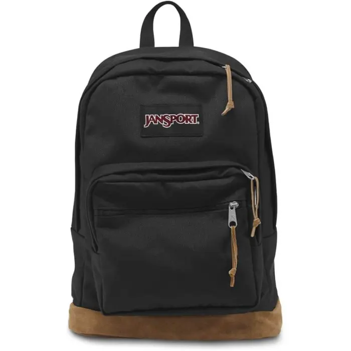JanSport Right Pack Backpack, Unisex, Black, Laptop Compartment, Shoulder Strap Backpack JanSport Right Pack Backpack, Unisex, Black, Laptop Compartment, Shoulder Strap Backpack