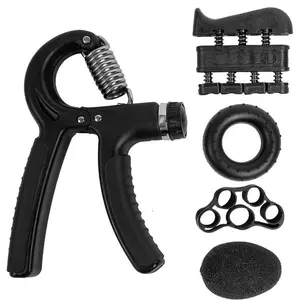 Hand Gripper Strengthener Trainer Kits- 5 Pack Exercisers for Strength Squeezers Handgrip Grips Training Adjustable Grip Strengthener Forearm