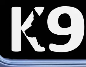 K9 car Sticker Vinyl Car Sticker DecalEE57