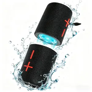 SODLK Ipx5 Water Resistant Magnetic Split Wireless Speaker,Waterproof 2 in 1 Portable Splittable Bluetooth Speaker,Bluetooth V5.3 with 20W Loud Stereo Sound,True Wireless Pairing for Home, Outdoor or Travel