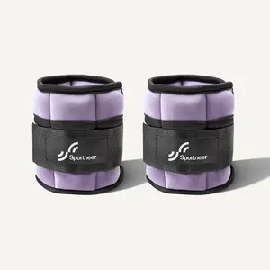 Sportneer Adjustable Ankle Weights 5 lb - Set of 2 Removable Sandbags for Women & Men,summerwins