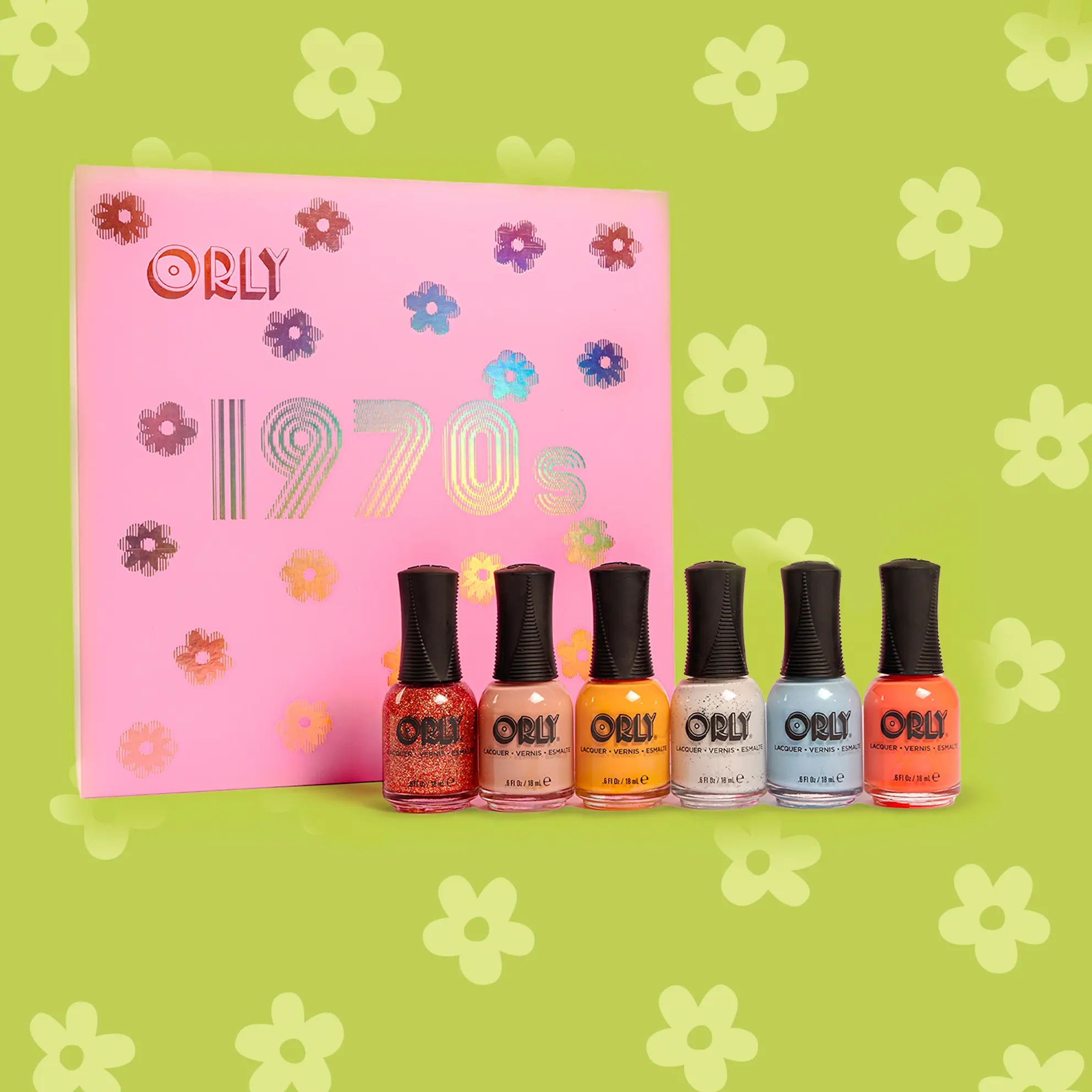 ORLY 50th Anniversary Limited Edition 1970s Nail Polish Collection, Beauty & Personal Care Nail Art Product