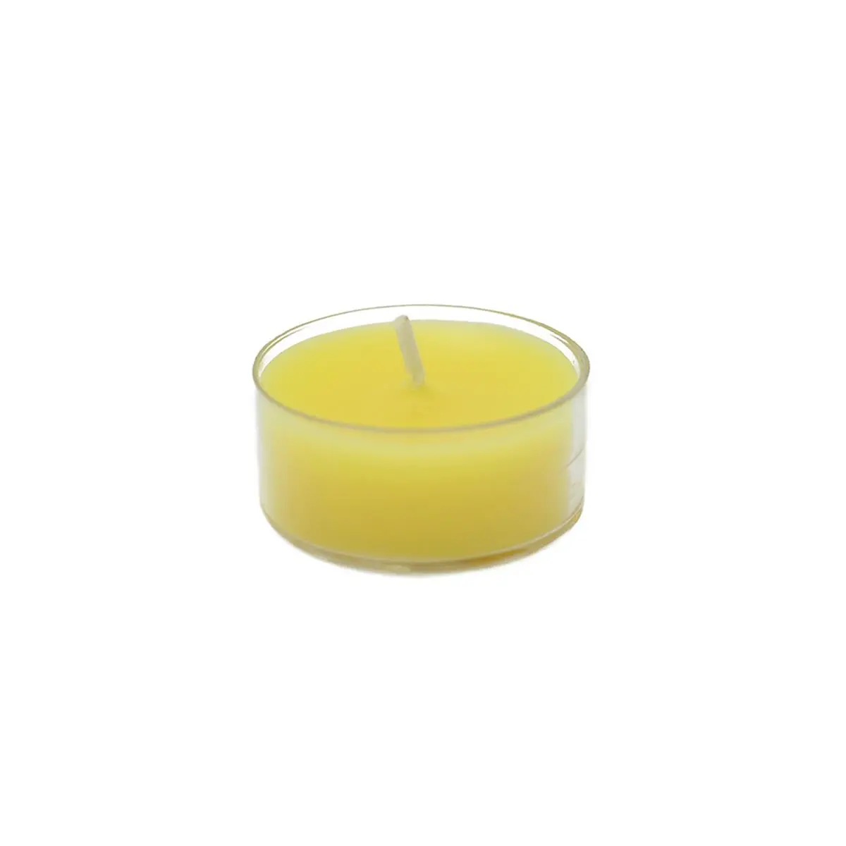 50-Piece Traditional Citronella Scent Hand-Poured Tealight Decorative Candles - Mosquito Repellent Freshener, 1.5x0.75 in Yellow Aroma Centerpiece Decor for Romantic Walks, Wedding Centerpieces, Citronella Candles