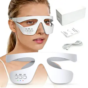 3D Smart Eye Massager, Three-In-One Eye Beauty Device, USB Rechargeable, Ideal for Dark Circles and Eyelid Care, Perfect Gift for Women, Usb Rechargeable Massagers