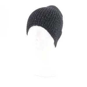 Pre-owned CHANEL Cashmere Small Leather Goods Knit Cap