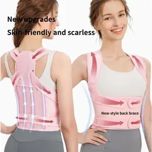 Spine open shoulder back posture strap, pressure correction belt,Explosive anti-hunchback correction belt, breathable support