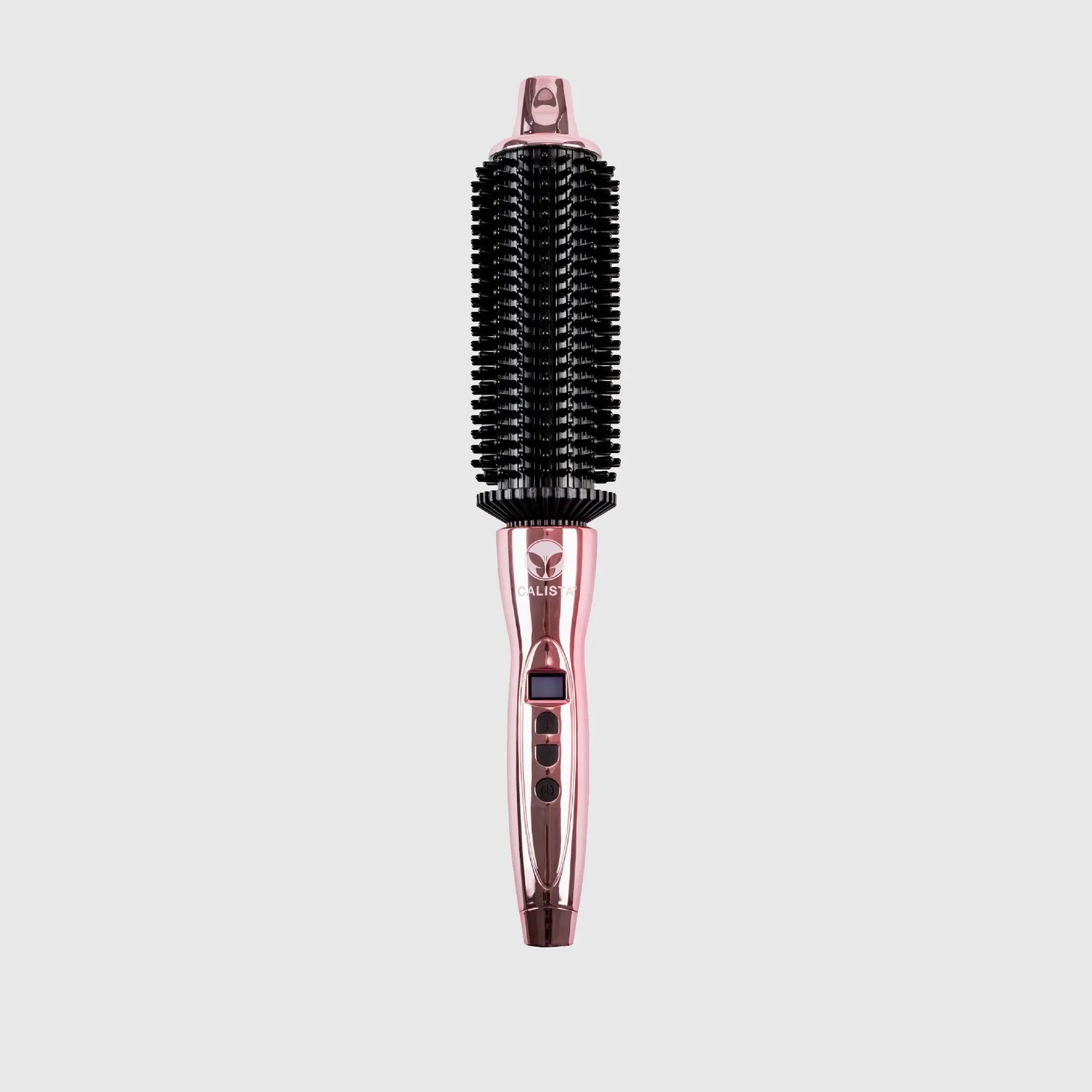 Perfecter Pro Heated Round Brush 1.5" - Curling Iron Alternative - Create Curls, Waves & Volume with Less Frizz & More Shine