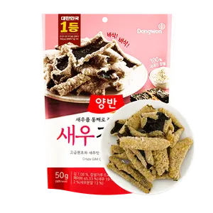 DONGWON Crispy Seaweed Chips - Shrimp Flavor, 2 oz