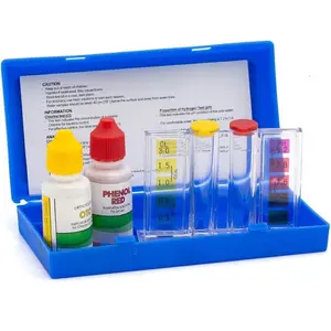 Swimming   Water  Test Kit for Chlorine and Ph Test (2 Way Test Kit)