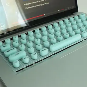 3D Silicone Keyboard Protector Film, Foldable Durable Easy Storage, Perfect for Office Home Use, Nail Art Typing Protection