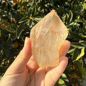 Raw Himalayan Quartz Crystal with Unique Natural Patterns - Healing Stone from Pakistan, Collector’s Mineral, Home Decor