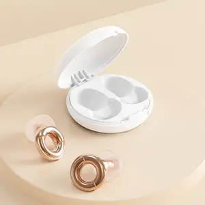 1 Pair of ring-shaped, youthful, uniquely designed Earplug, Live Music & Events,Stylish 17 dB Noise Filtering with CertifiedHearing Protection, 1 Pair  ear buds + Case,Christmas, Valentine's Day gifts for your  side sleeper girlfriend
