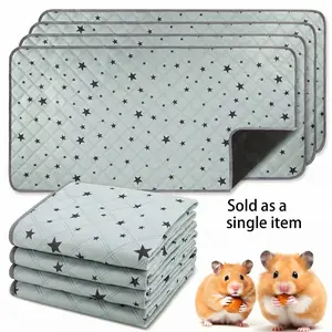 Star-patterned washable dog urine pad - leak-proof absorbent training pad for puppies and cats, reusable pet urine barrier, non-slip for car seats and sofas