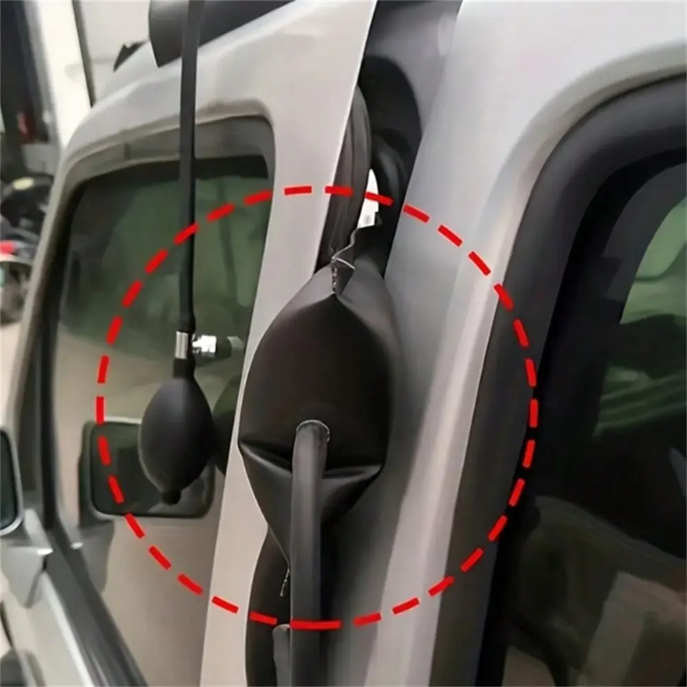 Adjustable Car Air Pump Tool Kit, Emergency Unlock Window Handle, Durable Tpu Material, Essential for Various Situations