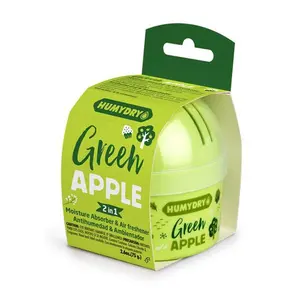 Humydry 7008500 2.6 oz Green Apple Scent Moisture Absorber & Air Freshener