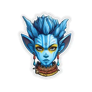 Blue Huntress Sticker