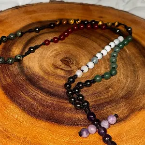 Natural Gemstone Rosary