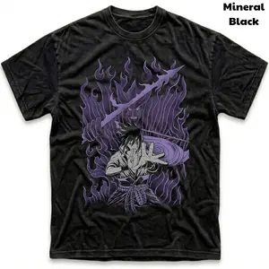 Men's Short-sleeve T-shirts, Susano Sasuke Vintage T-Shirt, Naruto Shirt, Good Graphic Tee, Unisex Gift Manga Anime Tshirt, Gothic Grunge Y2K Emo Scene Amity Affliction Style Clothes Men Women Streetwear
