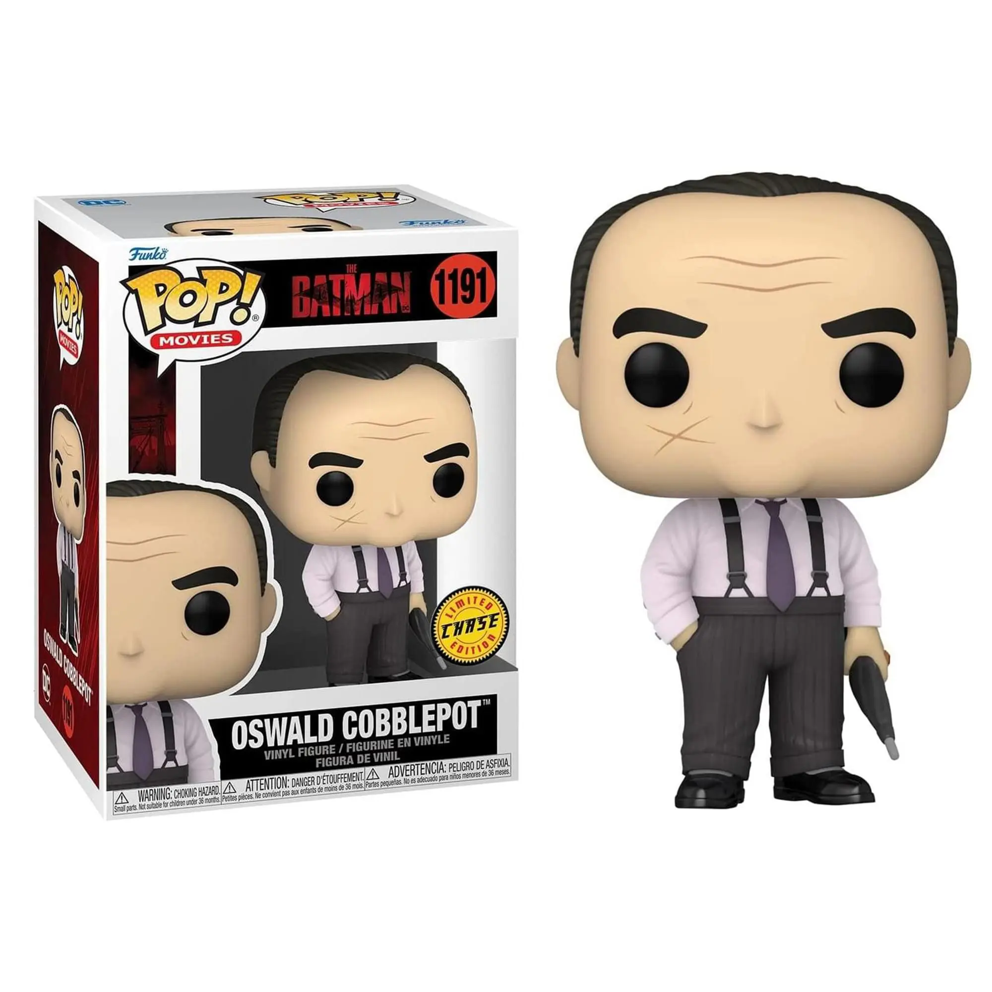 The Batman Penguin Chase Funko POP Vinyl Collectible Figurine - Movie Character Action Figure for Adult Collectibles