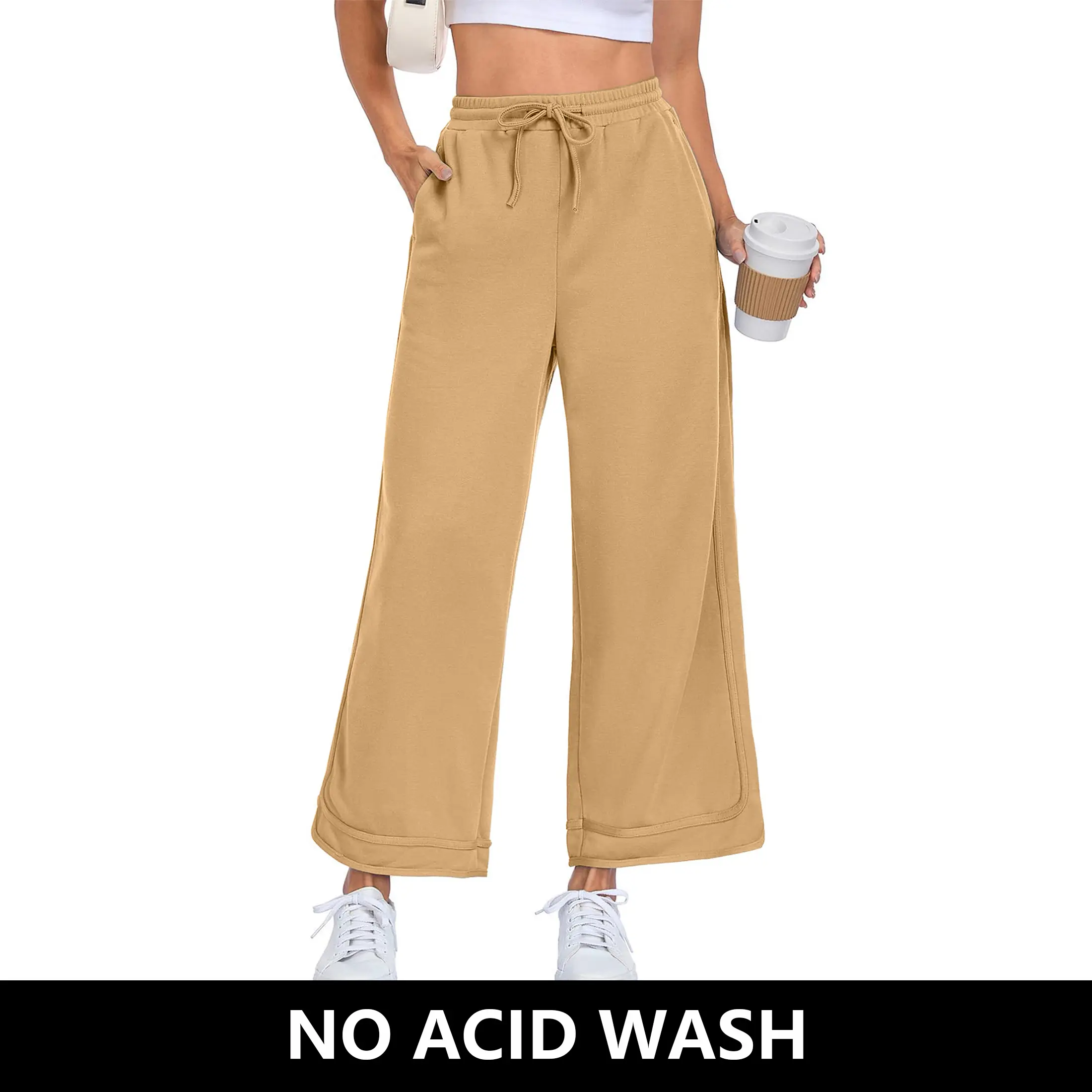 No Acid Wash-Khaki