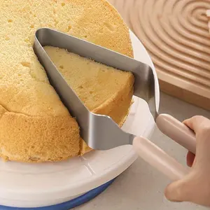 Stainless Steel Triangle Cake Divider/Transfer Tool and Cutter