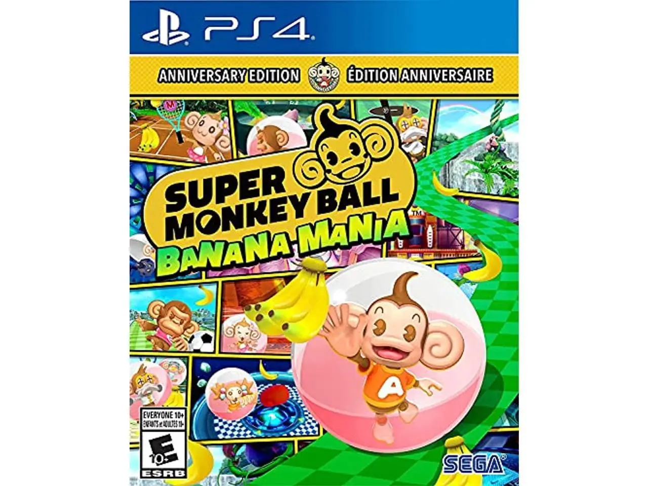 super monkey ball banana mania: anniversary launch edition - playstation 4