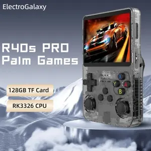 R40S PRO Retro Handheld Game Console - 128GB with 25K+ Games, 3.5 Inch IPS Screen, 3500mAh Battery, Type-C, Reverse Charging, Portable Arcade Video Gaming Console