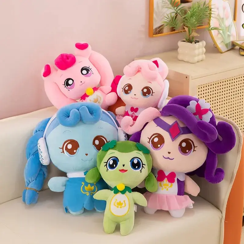 Hot New Catch Teenieping Anime Stuffed Toys - Zheng Zheng, Moko, Lemei Characters - Soft Huggable, Soft Squishy Companion, Cute Stuffed Animals, Cute Collectibles, Cuddly Doll Gift for Room Decoration