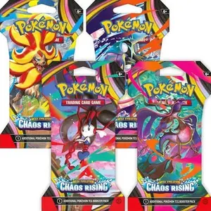 Pokémon Chaos Rising Sleeved Booster Packs