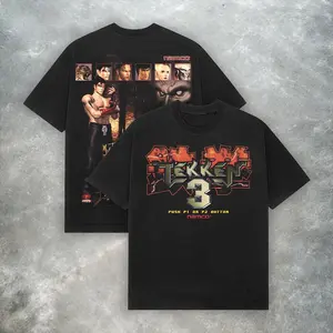 Vintage Tekken 3 PS2 Tee  Y2K Arcade Fighting Game Shirt