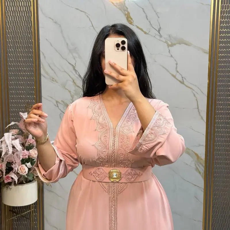 Moroccan kaftan handmade princess gown