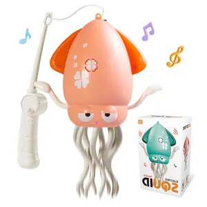 Crawling Electric Dancing Octopus Toy, Squid Tummy Time Toy with Led & Music, Rechargeable Automatic Obstacle Sensor Smart Tentacle Explorer LED Music Dancing Crawling Octopus