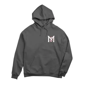 ‘LOGO’ HOODIE (CHARCOAL GRAY)