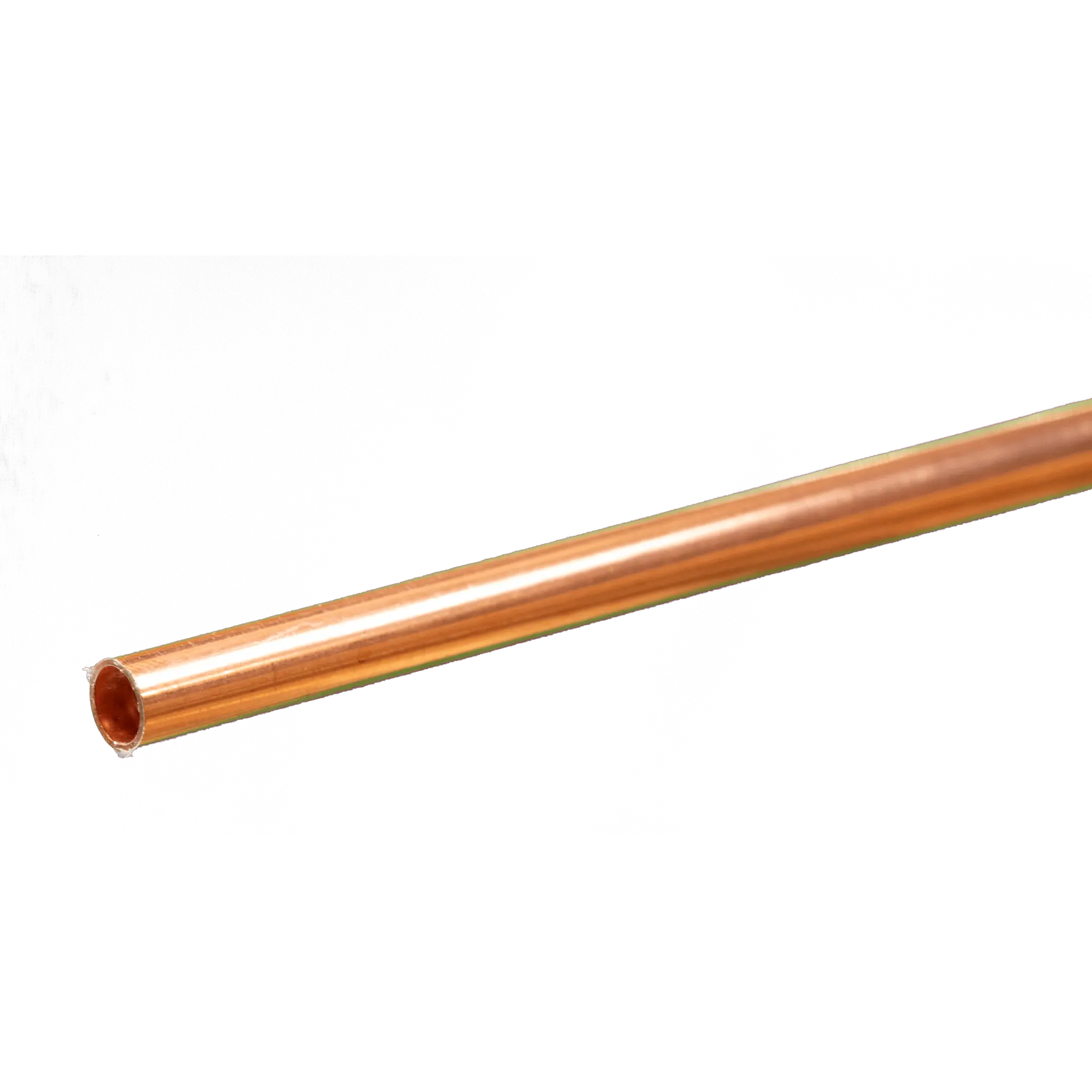 ­Round Copper Tube: 7/32" OD x 0.014" Wall x 12" Long (1 Piece)