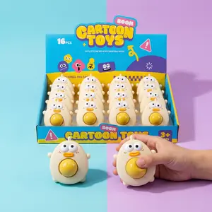 Cartoon Boop Squeeze Fidget Squishies, Cute Stress Relief Toys for Kids 3+