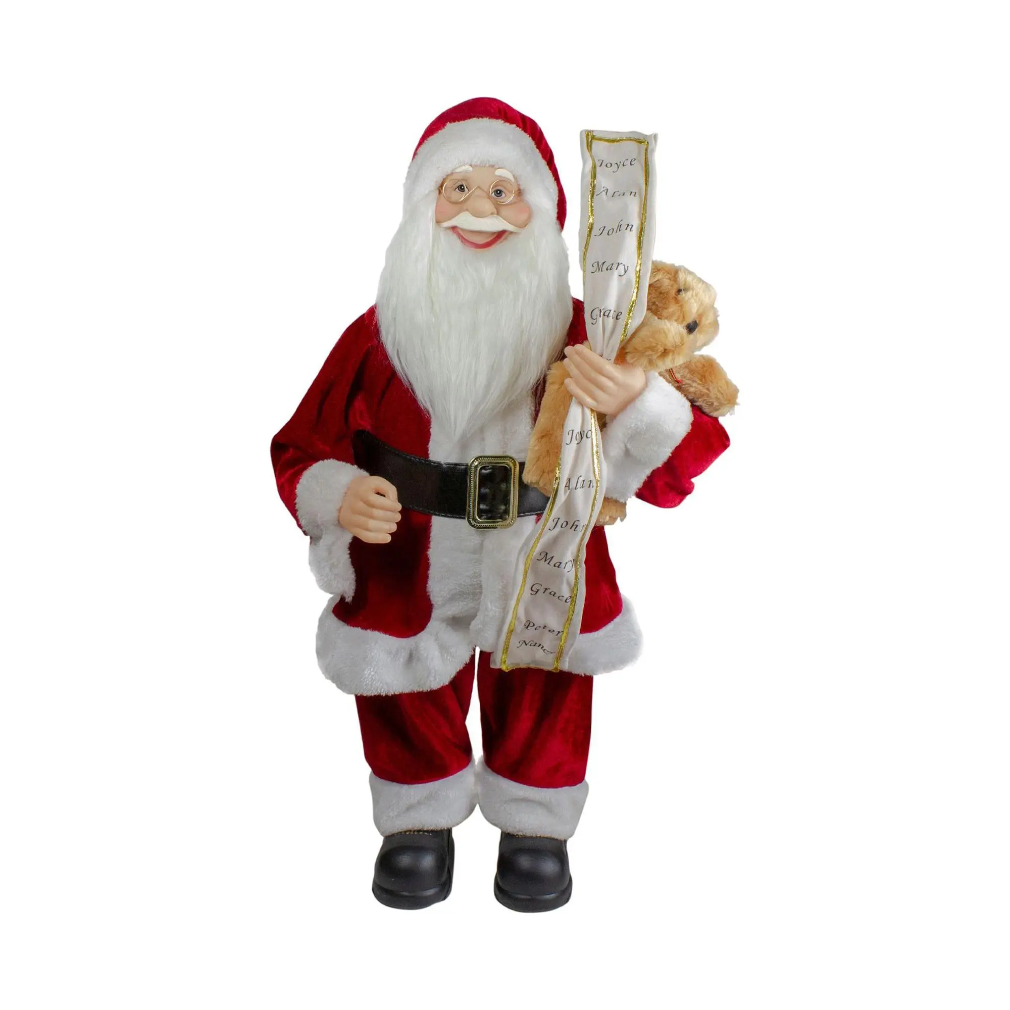 Northlight 24" Standing Santa Figure with Tree