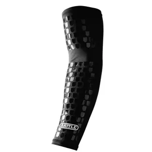 Battle Football Ultra-Stick Full Arm Sleeve - Enhanced Ball Security & Turf Protection - Compression Technology for NFL Players - Washable Arm Sleeve